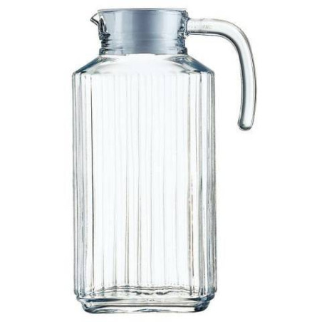 QUADRO Pichet Frigo Broc en verre 1.7 L