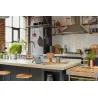 Cuisine Industrielle Crémaillère Rack Support Suspendu Plafond Porte Poêle Casserole Ustensile Kitchen Craft
