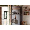 Cuisine Industrielle Crémaillère Rack Support Suspendu Plafond Porte Poêle Casserole Ustensile Kitchen Craft