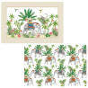 MARAJAH Set de table souple Réversible 45 x 30 cm EASYLIFE