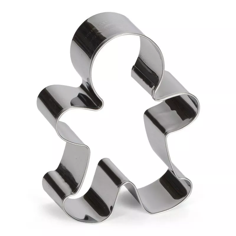 Découpe pâte inox Gingerman bonhomme pain d´épices 7 cm