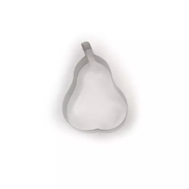 Découpe pâte inox Poire 5.5 cm