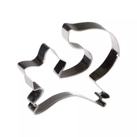Découpe pâte inox Renard 8 cm