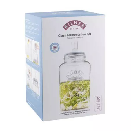 Set de Fermentation Bocal en verre KILNER 5 L  SC