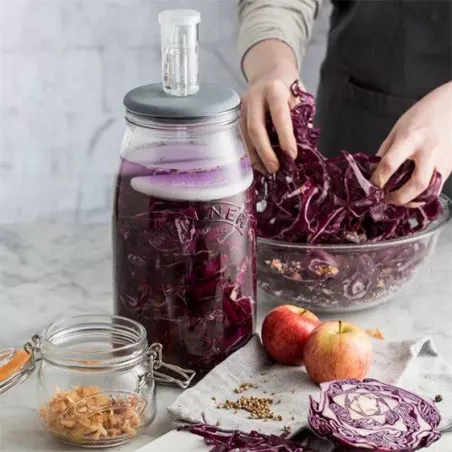 Set de Fermentation Bocal en verre KILNER 5 L  SC