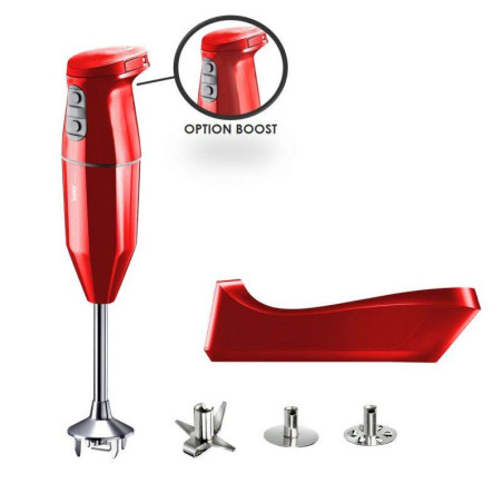 BAMIX Mixeur Plongeant Cordless Plus sans fil Rouge