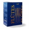 Flûte à champagne Double paroi verre Tube 15 cl WD Lifestyle - Les 2