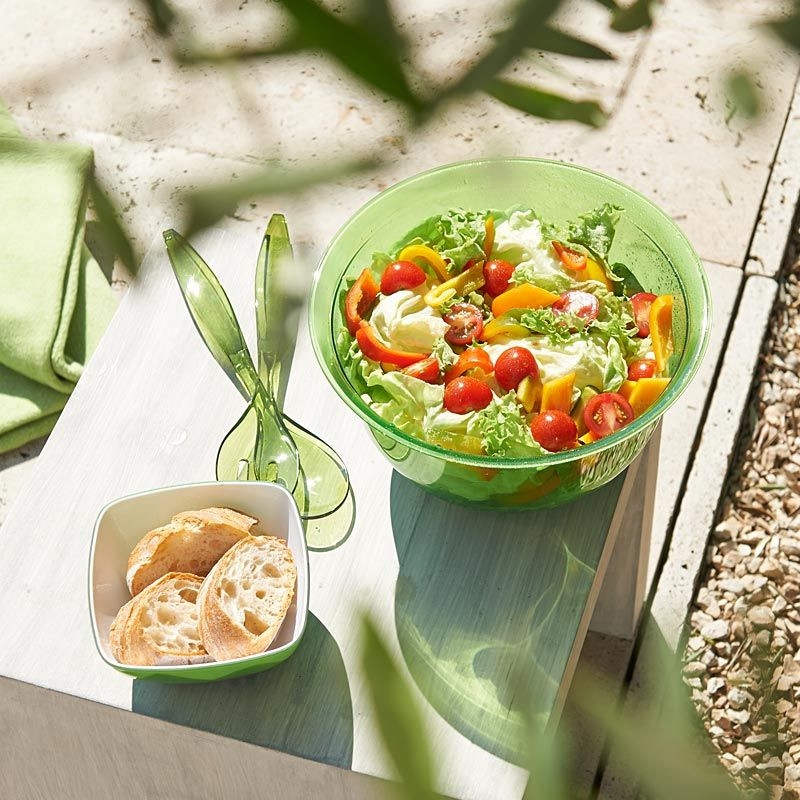 TIERRA Repose cuillère en plastique recyclé Guzzini Blanc SC