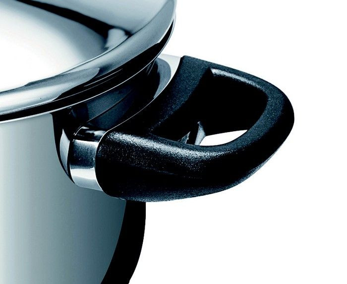 L´incroyable Cocotte Cookut Revêtement céramique 24 cm + Poignée et Manique - Rouge Passion