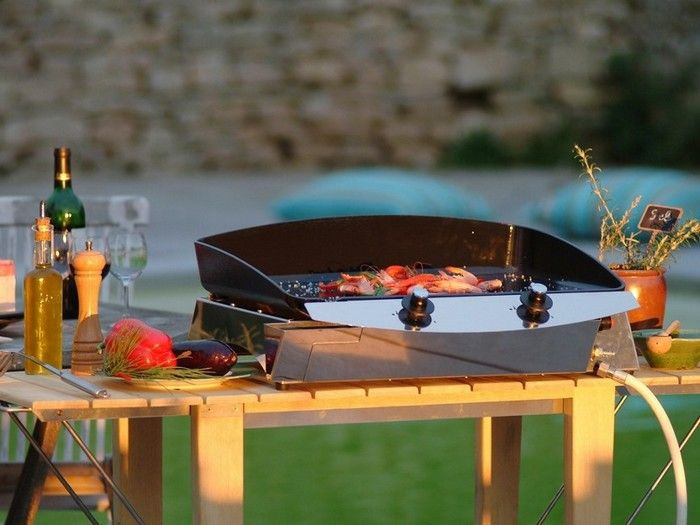 Plancha Gaz Fonte Fusion ENO 60 Inox