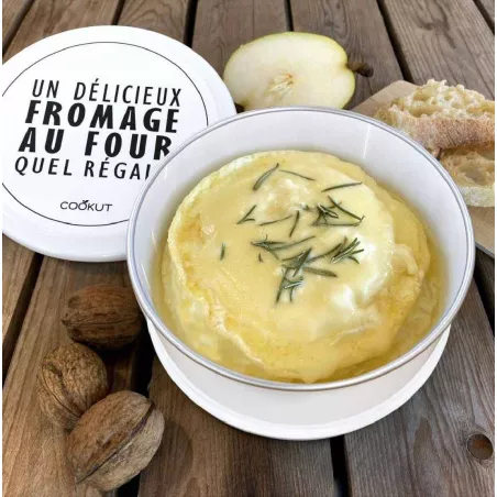 Coffret Cadeau Fromage fondu Cheese Baker Cookut Blanc