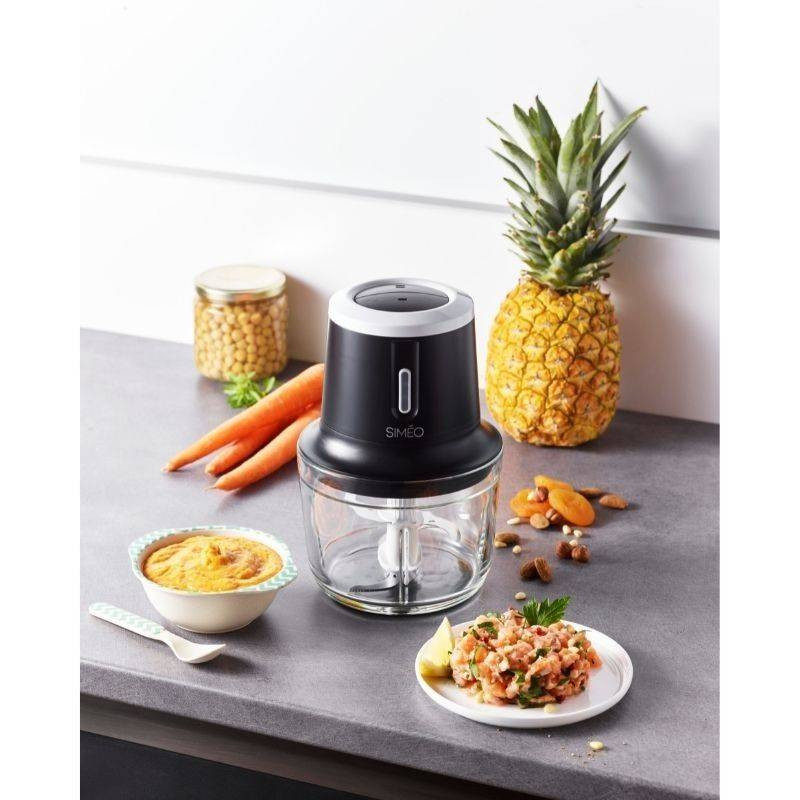 Hachoir électrique Mini Russell Hobbs – Mixeur 500 Ml Puissant 350W Pour Légumes, Viande, Sauces – Facile à Nettoyer Sans BPA