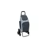 BUGGY Poussette de marché Chariot de courses 6 roues SIDEBAG Gris