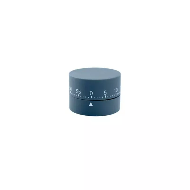 Minuteur Mécanique rond Dotz Bleu Gris