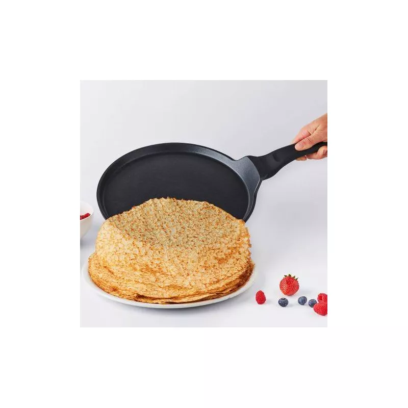 Poêle à Crêpes Crêpière Fonte Aluminium revêtue MASTRAD D32