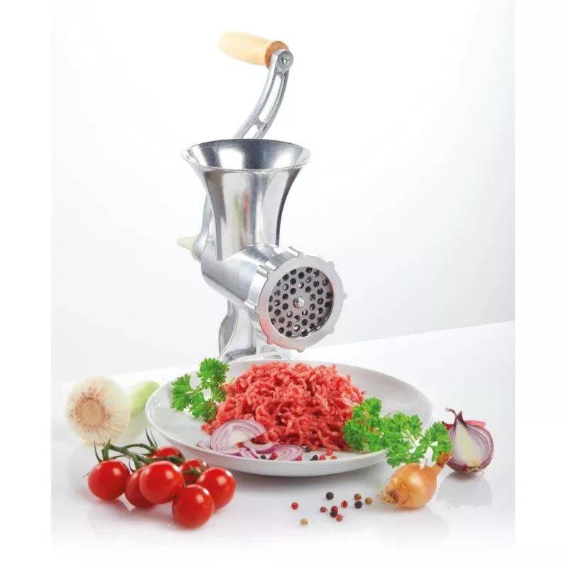 Hachoir à viande manuel Aluminium GSW N°8
