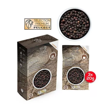 Poivre noir Kampot 60 g...