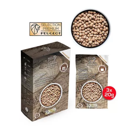Poivre blanc Sikara 60 g...