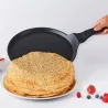 Poêle à Crêpes Crêpière Fonte Aluminium revêtue MASTRAD D32