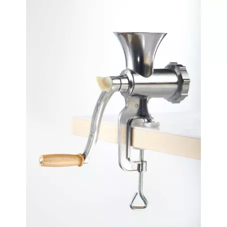 Hachoir à viande manuel Aluminium GSW N°8