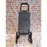 CARLUX Grey Strap Poussette de marché Chariot de courses 6 roues SIDEBAG