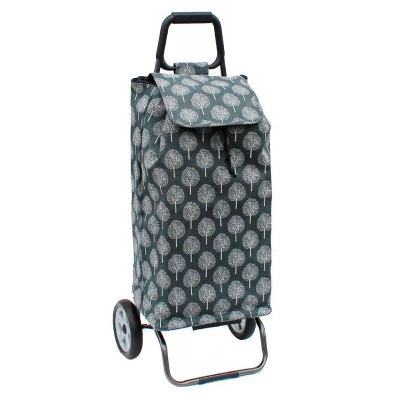 CARLUX Blackwinter Poussette de marché Chariot de courses 2 roues SIDEBAG