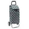 CARLUX Blackwinter Poussette de marché Chariot de courses 2 roues SIDEBAG