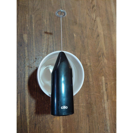 CREMOSO Mousseur à lait électrique Aerolatte Mini fouet émulsionneur CILIO Noir  SC