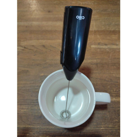 CREMOSO Mousseur à lait électrique Aerolatte Mini fouet émulsionneur CILIO Noir  SC