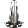 Support de cuisson verticale Inox pour poulet Four Barbecue KUCHENPROFI