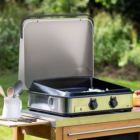 Capot Couvercle Plancha Enosign 65 ENO Inox