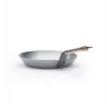 MINERAL B Bois Poêle ronde induction en tôle d´acier cire d´abeille de BUYER D24 cm