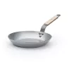 MINERAL B Bois Poêle ronde induction en tôle d´acier cire d´abeille de BUYER D24 cm