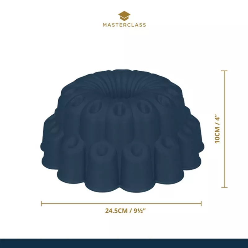 Moule à Kouglof Westmark 22 Cm Antiadhésif - Acier Laminé, Parfait Pour Gâteaux Et Puddings