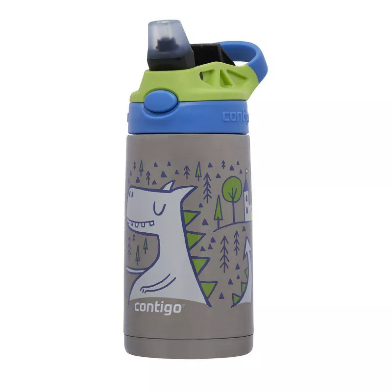 Bouteille d'eau en plastique Contigo pour enfants de 14 oz avec paille
