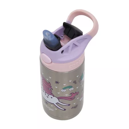 Bouteille d'eau personnalisée avec paille en forme de fruit pour le
