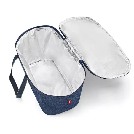 COOLERBAG Sac de courses isotherme Glaçière REISENTHEL Herringbone Bleu