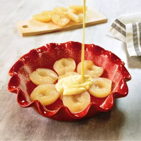 Plat à tarte Clafoutis COROLLE D27 cm Grand Cru Emile HENRY