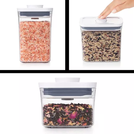 Pack POP 3 Boites de conservation OXO Couvercle hermétique rectangle
