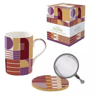 GEOMETRIC ART Coffret Mug...