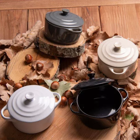 Set 4 Mini Cocotte ronde...