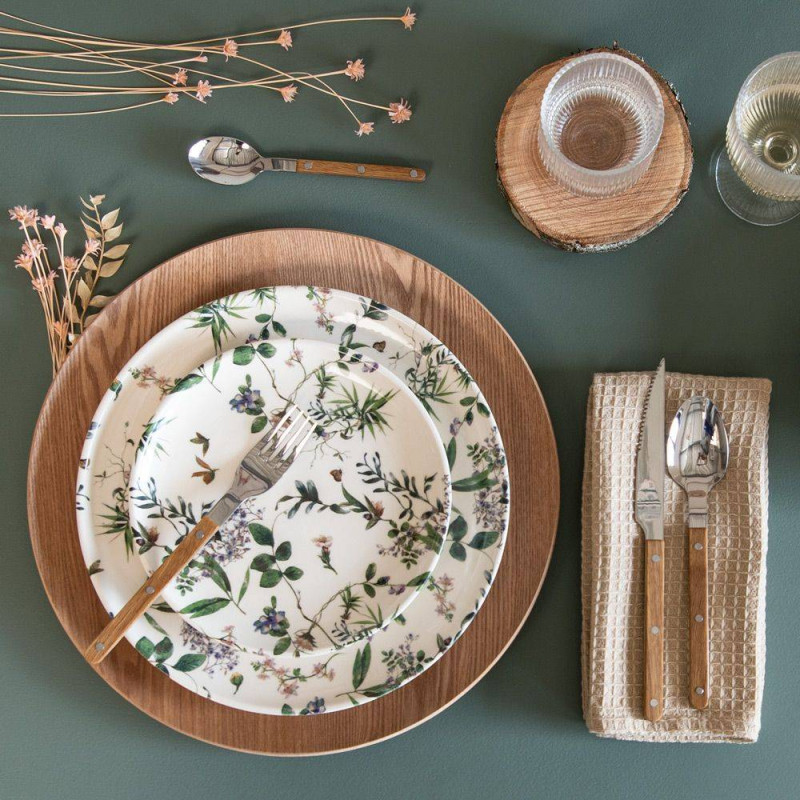 SPRINGLANE Assiettes En Grès 26cm - Lot De 2 Pièces Design Scandinave