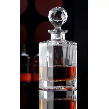 Carafe à whisky en cristal...
