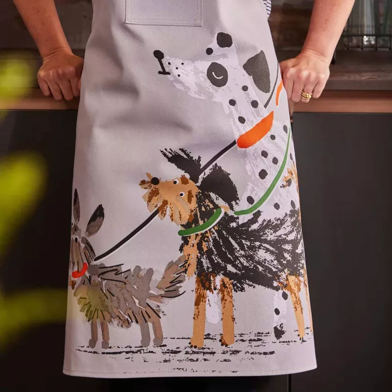 Tablier 100 % Coton biologique Jours de chien ULSTER WEAVERS