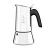 BIALETTI VENUS Cafetière Italienne Induction en Inox Brillant 4 Tasses - Kit 1 joint et 1 filtre