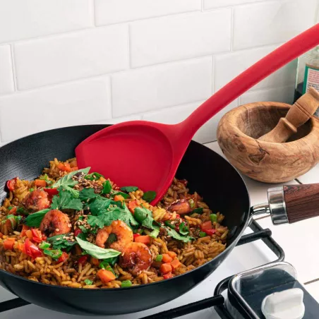 Spatule Wok tout silicone MASTRAD Gris