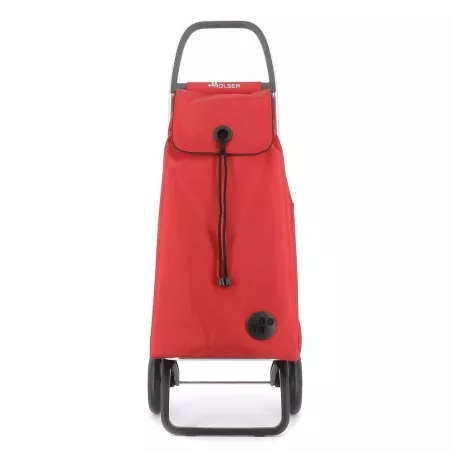 Poussette de marché Chariot de courses 2 roues ROLSER IMAX MF Rouge