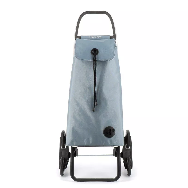IMAX MF Poussette de marché Chariot de courses 6 roues ROLSER bleu Océan