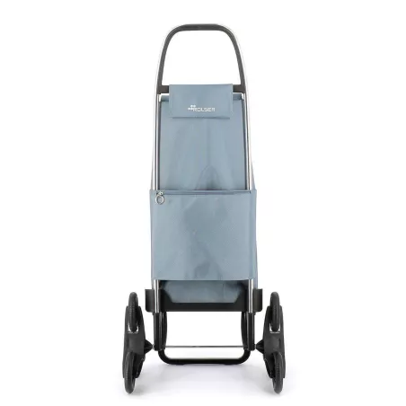 IMAX MF Poussette de marché Chariot de courses 6 roues ROLSER bleu Océan