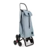 IMAX MF Poussette de marché Chariot de courses 6 roues ROLSER bleu Océan